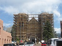 USA - Santa Fe NM - Catholic Cathedral Basilica of St Francis of Assissi (23 Apr 2009)
